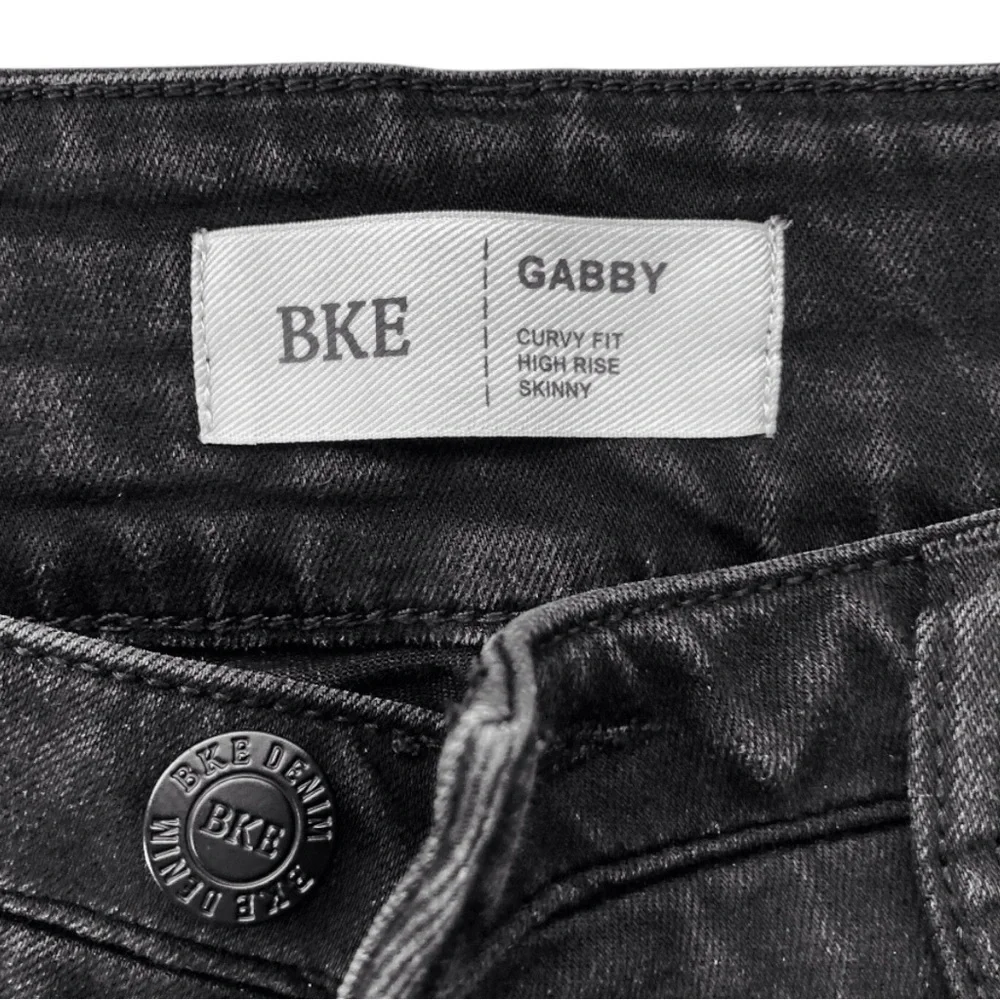 Buckle BKE GABBY Curvy Fit High Rise Skinny Jeans – Size 31x30 black - Picture 8 of 11